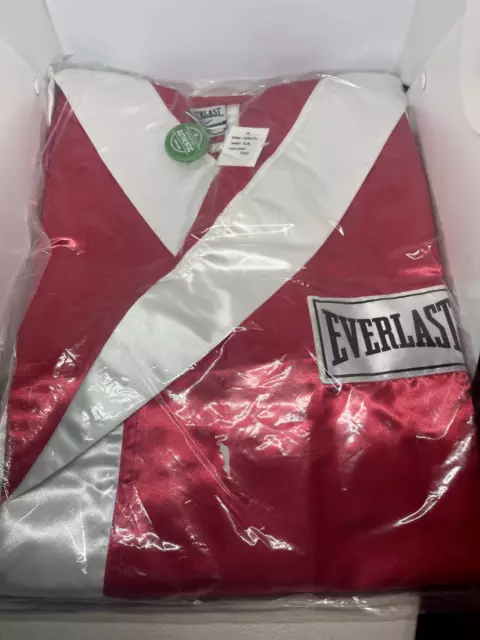 Supreme x Everlast Satin Hooded Boxing Robe FW17 sz L