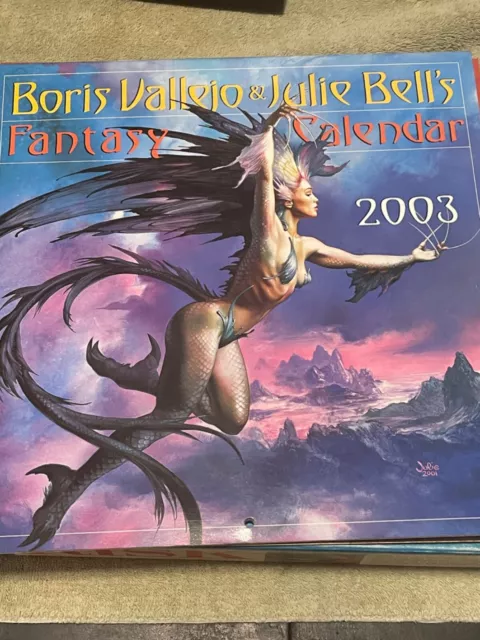 Boris Vallejo's Fantasy 2003 Calendar