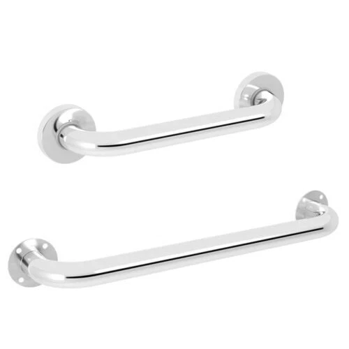 Bath Safety Support Handle Grab Side Rail Bathroom Suction Grip Tub Shower Bar