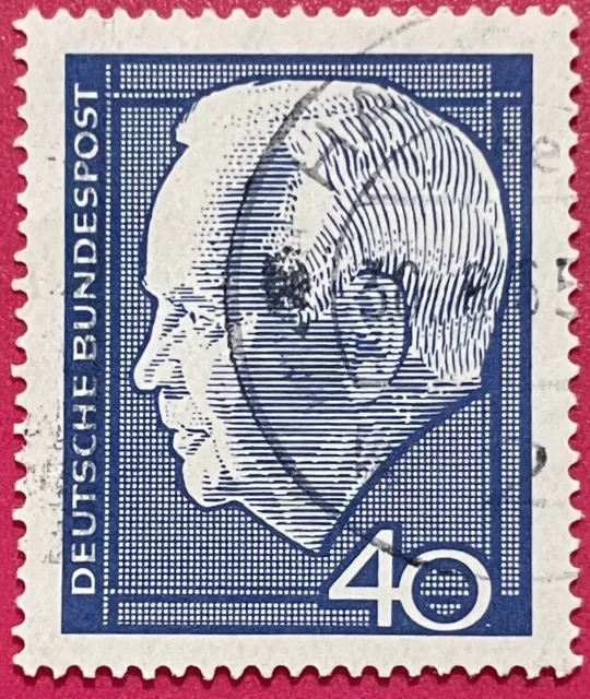 🇩🇪 BRD Bund Michel Nr. 430 Gestempelt (1964) Bundespräsident Lübke