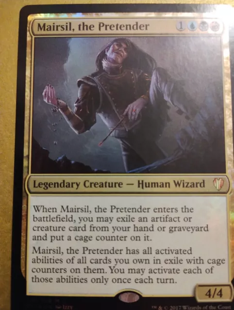 MTG Magic the Gathering C17 Commander 17 Mairsil, the Pretender Foil Ex Con