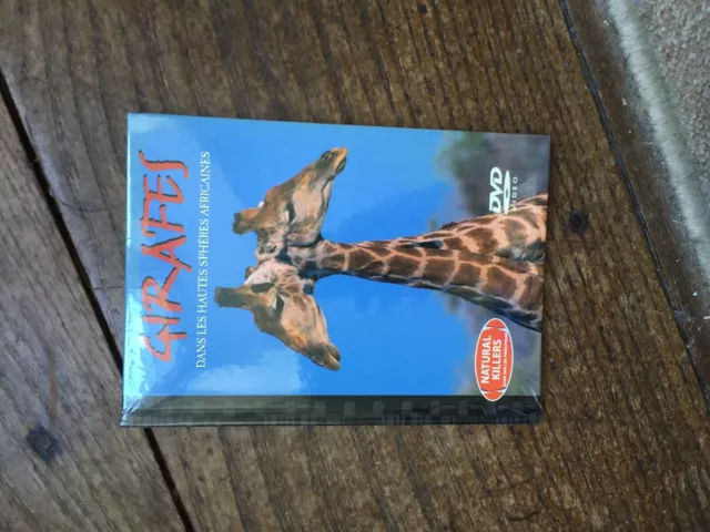 DVD DOCUMENTAIRE animaux natural killers 33 girafes hautes spheres   NEUF