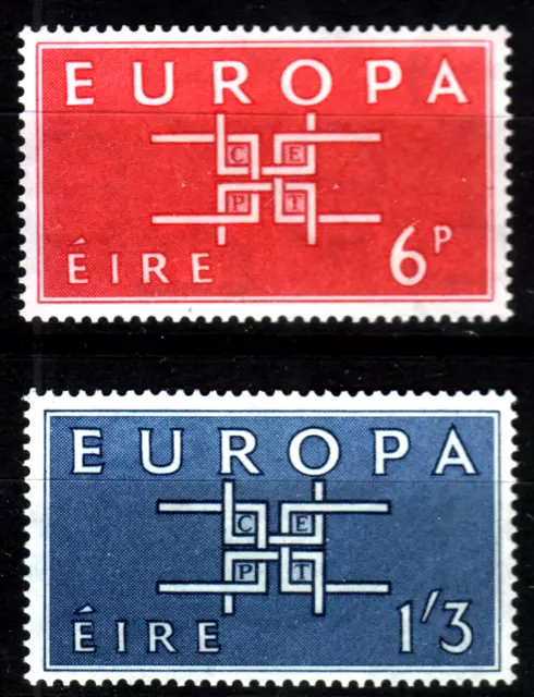 Irland 159-60 **, CEPT 1963, postfrisch