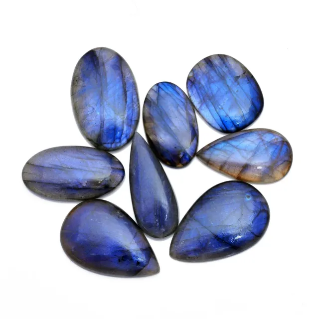 304 Cts Natural Labradorite Top Quality Blue Shine Huge Gemstones Lot 30mm-40mm