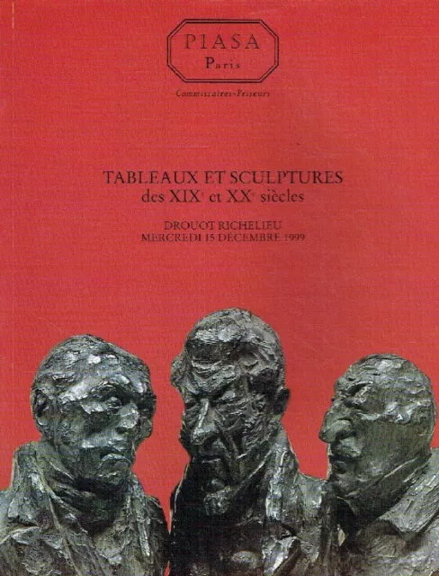 Piasa Dezember 1999 19. & 20. Jahrhundert Gemälde & Skulpturen