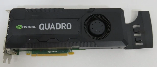 NVIDIA Quadro K5000 4GB GDDR5 PCIe 2.0 x16 GPU - JV M3B
