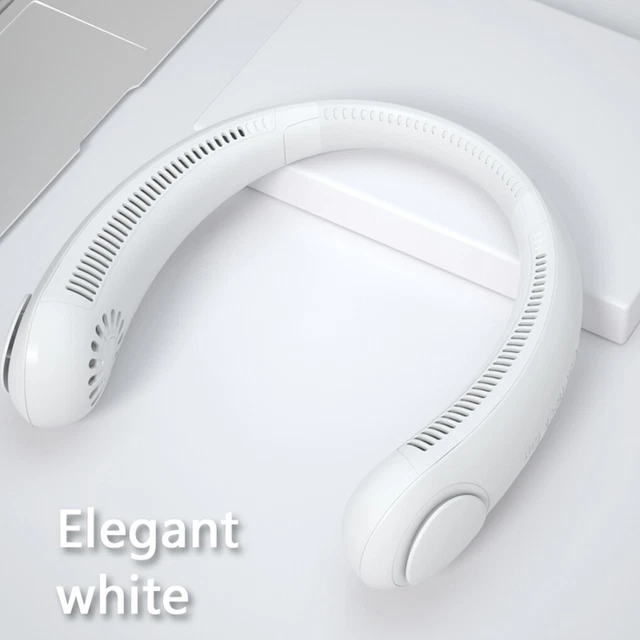 Mini Ventilateur de Cou Portable et silencieux charge batterie USB brumisateur