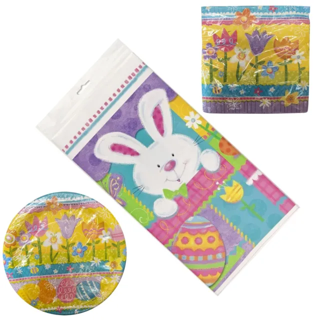 Happy Easter Tableware Plates Napkins Partyware Perfect for The Easter 2024