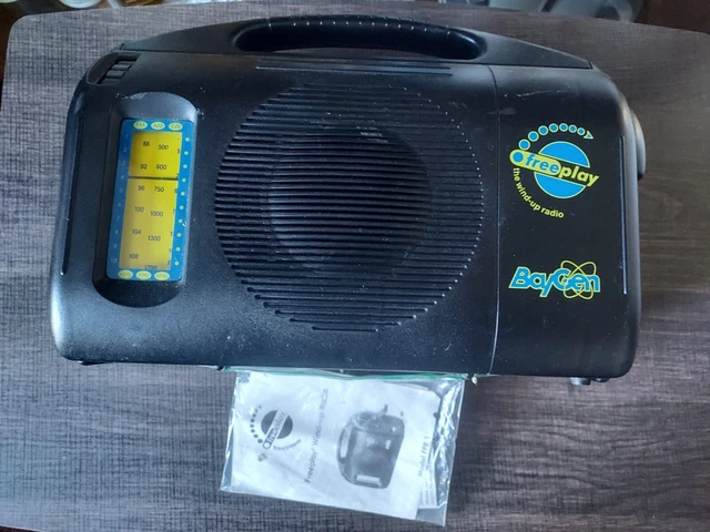 BayGen Freeplay Hand Crank Wind-Up Self Powered AM/FM/Shortwave Portable Radio BayGen Freeplay Hand Crank Wind-Up Self Powered AM/FM/Shortwave Portable Radio