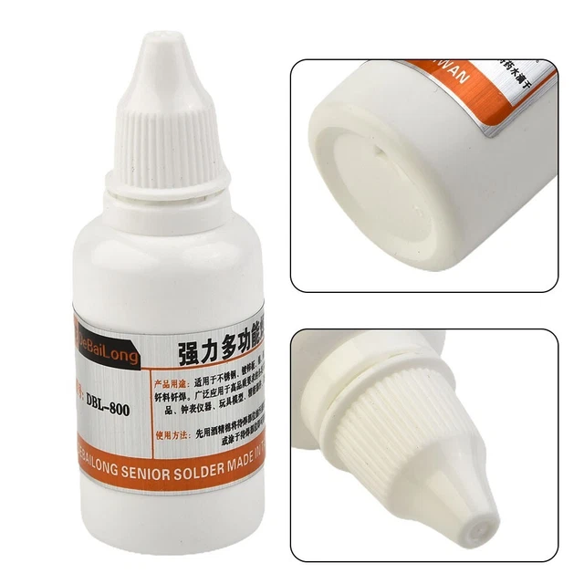 1*Stainless Steel Flux Soldering Paste Liquid Welding Solder Tool 35ml New