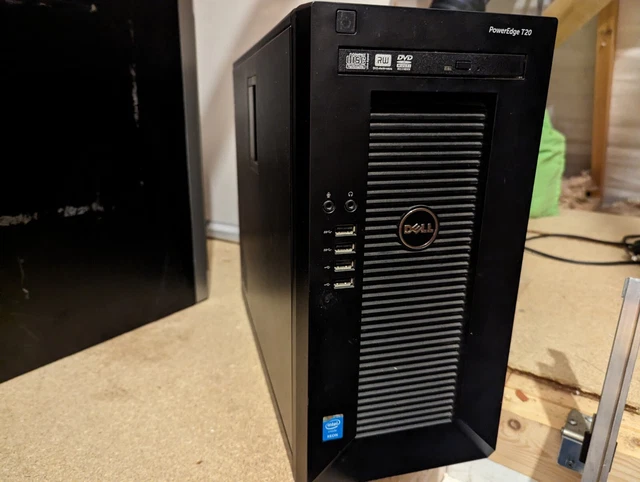 DELL POWEREDGE T20 Mini Tower Server 3.6GHz Xeon E3 1225 v3 24GB