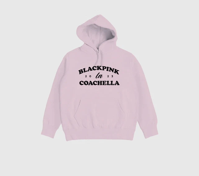BLACKPINK COACHELLA 2023 Official Merch Pink Hoodie Size Small (RARE