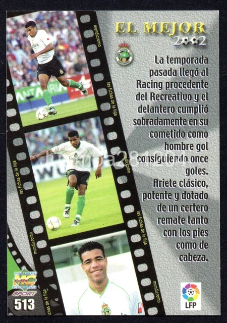 RODOLFO BODIPO 513 Racing Santander 2002/03 Cromo Mc Mundicromo Liga
