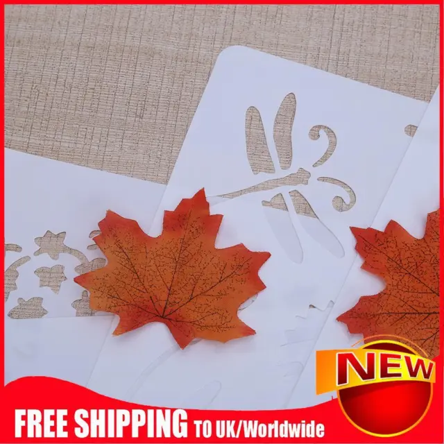 DIY Crafts Layering Stencil Templates Painting Scrapbooking Paper Card