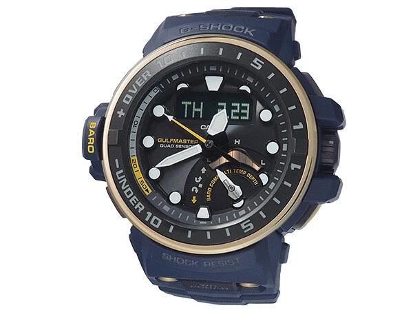 Miura  Casio G Shock MASTER OF G Gulfmaster Master in Navy Blue GWN Q1000NV 2