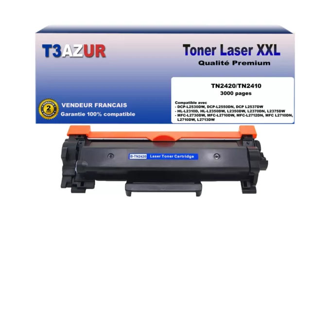 Toner Tambour compatible avec Brother TN2420 DR2400 pour Brother DCP- HL- MFC-