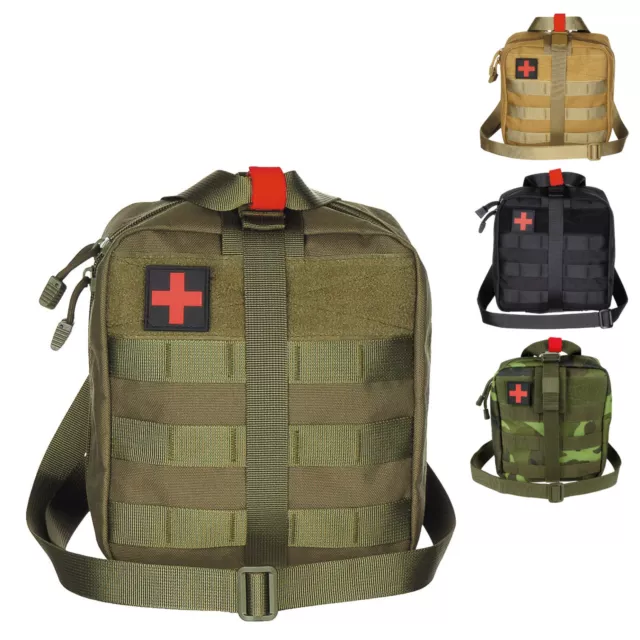 Armee Tactical MOLLE Erste-Hilfe Tasche GROSS Modular Armee First Aid Kit LG