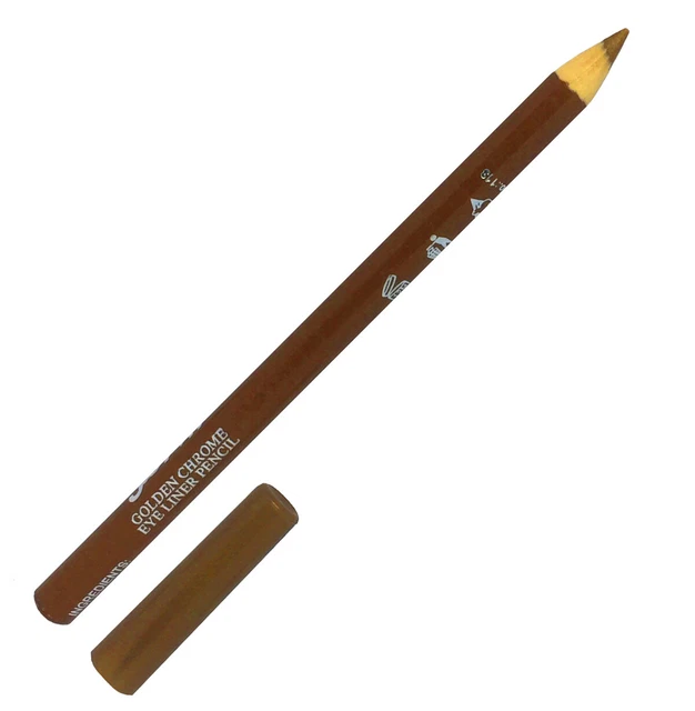 Crayon Eyeliner Noir Effet Métallisé Saffron - Waterproof - Neuf