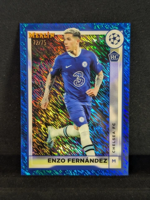 ENZO FERNANDEZ 2022-23 Topps Merlin Chrome UCC Gold