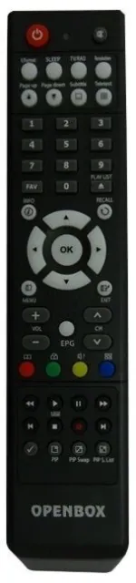 Télécommande de Rechange Compatible Avec Openbox S5 HD