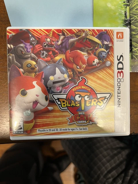 YO-KAI WATCH Blasters: Red CAT Corps for Nintendo 3DS CIB