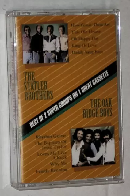 THE STATLER BROTHERS/THE Oak Ridge Boys~Best Of 2 Super Groups On 1 ...