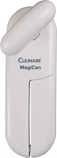 Culinare C10015 MagiCan Tin Opener White Plastic/Stainless Steel Manual Can For