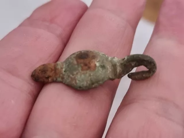 Post Medieval bronze Baldrick buckle uncleaned condition found in England L165v