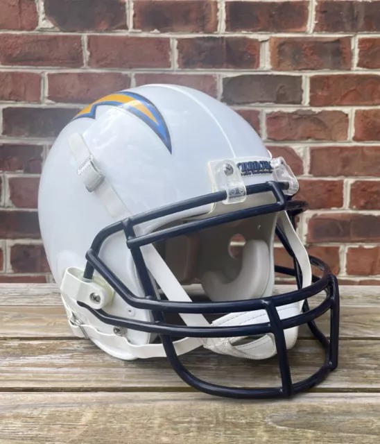 Los Angeles Chargers Philip Rivers Riddell VSR4 Game Style Authentic Helmet