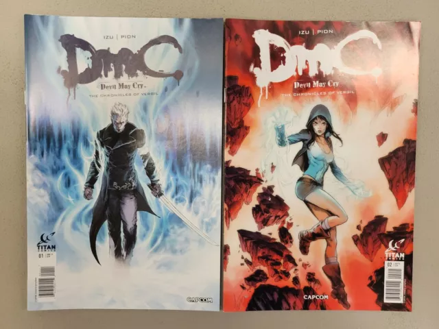 Devil May Cry Doujinshi Comic Book Vergil x Dante Holding key