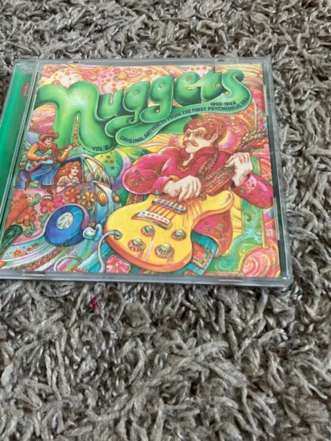 Nuggets Volume 2 Cd From The Box Rare Oop Rhino Garage Punk Psych Vol Rock Blues