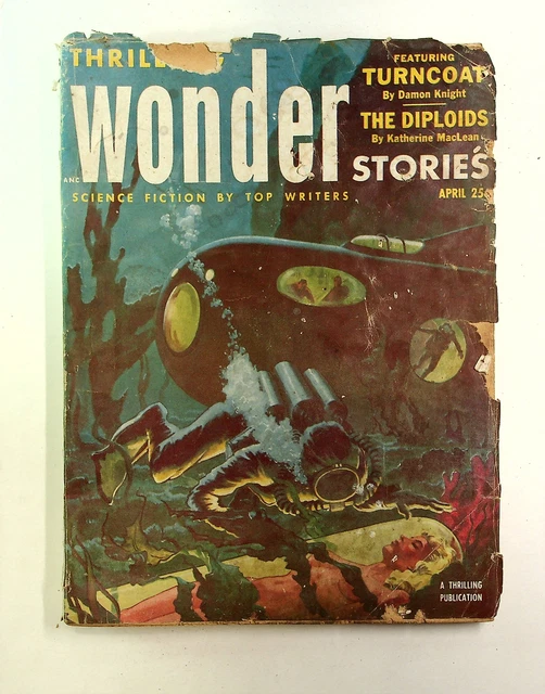Thrilling Wonder Stories Pulp Apr 1953 Vol. 42 #1 GD- 1.8