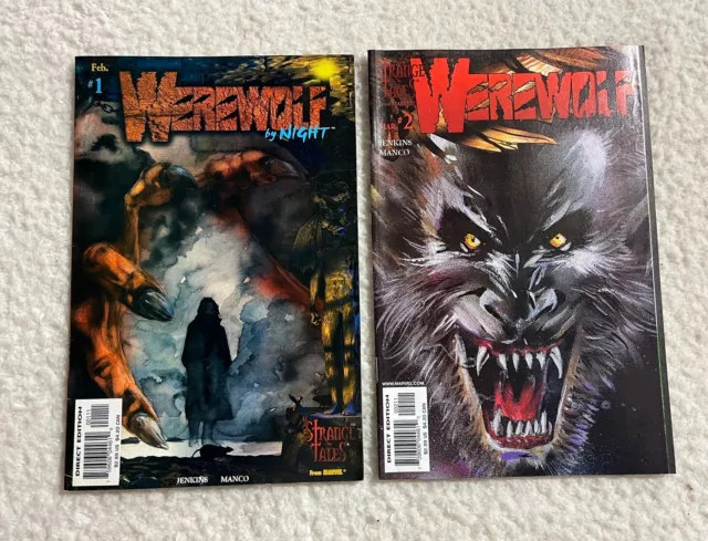 Werewolf by Night #1 #2 Lot Strange Tales Series Marvel Comics 1997