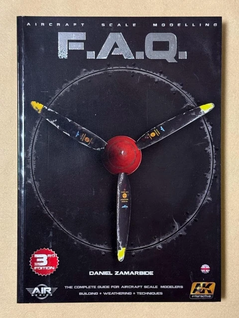AK INTERACTIVE F.A.Q. Aircraft Scale Modeling Book 380 Pages Soft