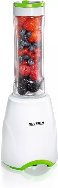 Severin 300W Blender & Smoothie Maker – SM3735 - White/Green