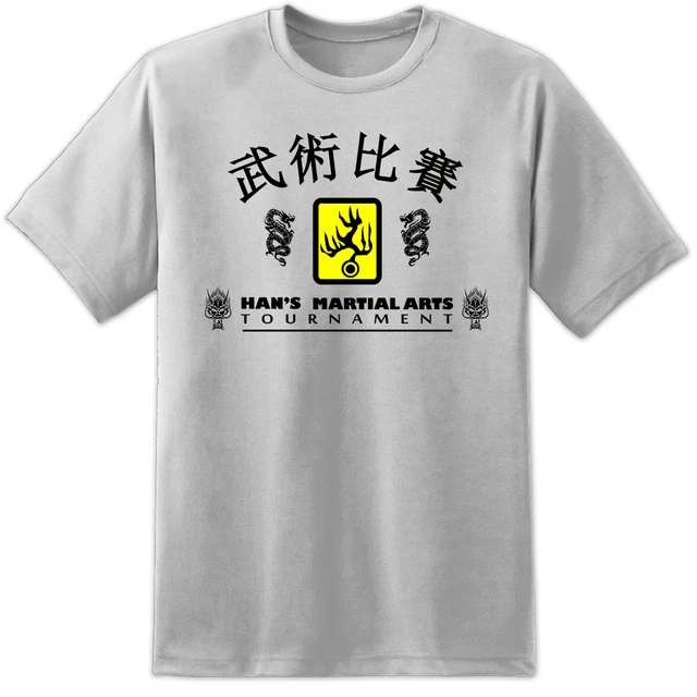 Enter The Dragon Bruce Lee Hans Tournament Kung Fu Martial Art T Shirt Mma Ufc