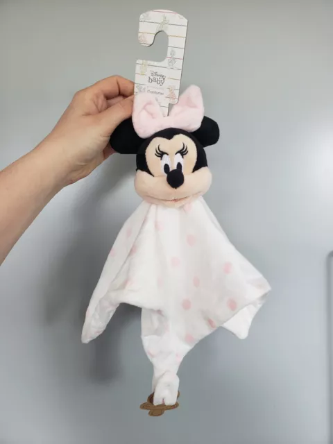 Brand New - Primark - Disney Minnie Mouse Comforter With Dummy Holder - Gift