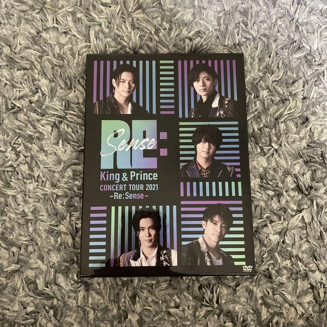 NEW KING & Prince CONCERT TOUR 2021 Re:Sense First Limited Edition 
