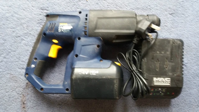 MACALLISTER 24V SDS 4 MODE ROTARY HAMMER DRILL MRH24 55.00