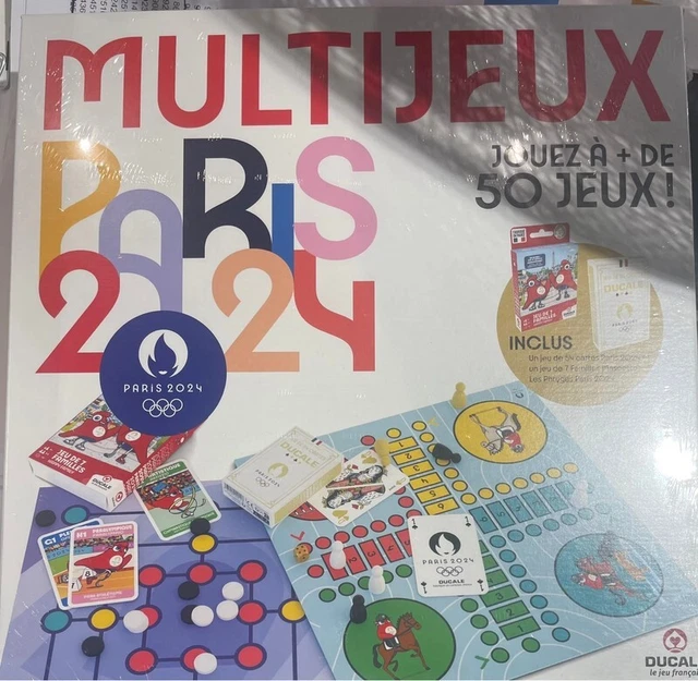 RARE JEU SOCIÉTÉ Ducale JO Paris 2024 Jeux Olympiques Neuf Phryges sous ...