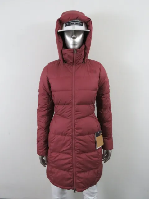 NWT Womens S The North Face TNF Metropolis Parka Long Down Warm Jacket - Ginger