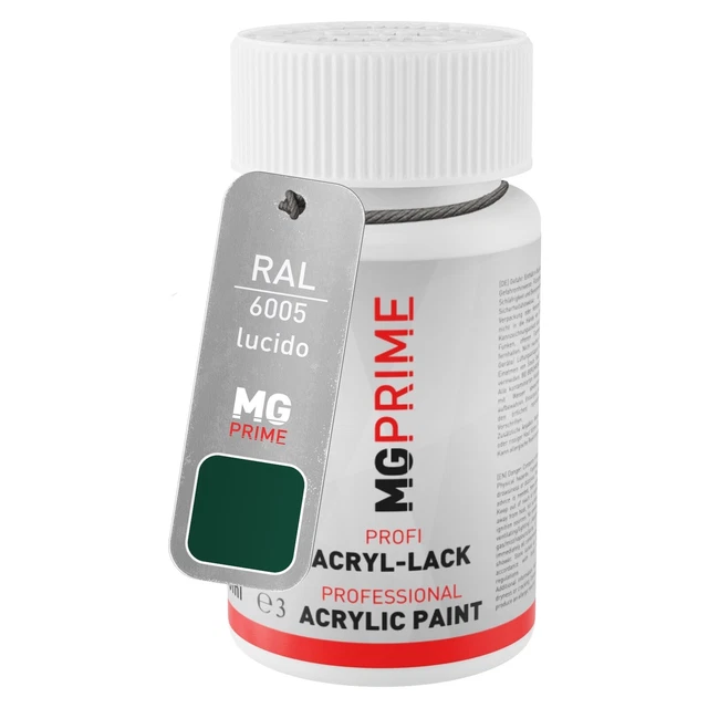 RAL 6005 Moosgrün lucido Stilo di ritocco da 50 ml ad asciugatura rapida