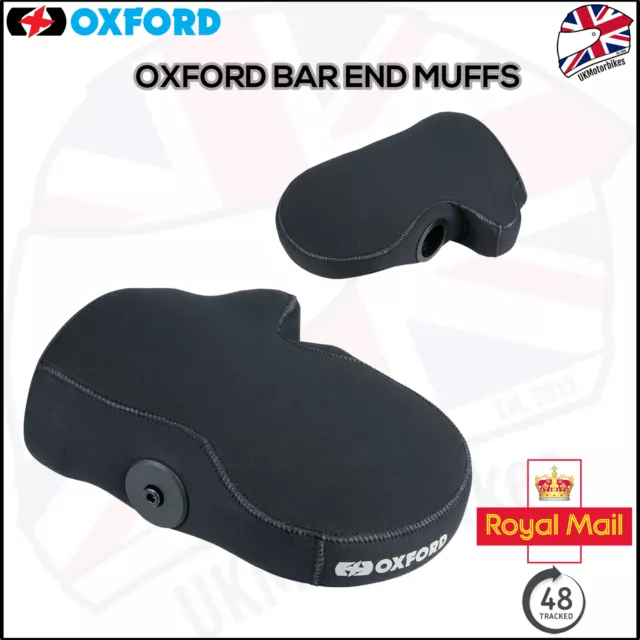 Oxford Motorcycle Bar End Muffs Motorbike Scooter Winter Hand Muff