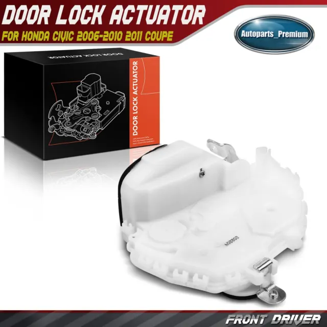 Front Left LH Door Lock Actuator for Honda Civic 2006-2008 2009 2010 2011 Coupe