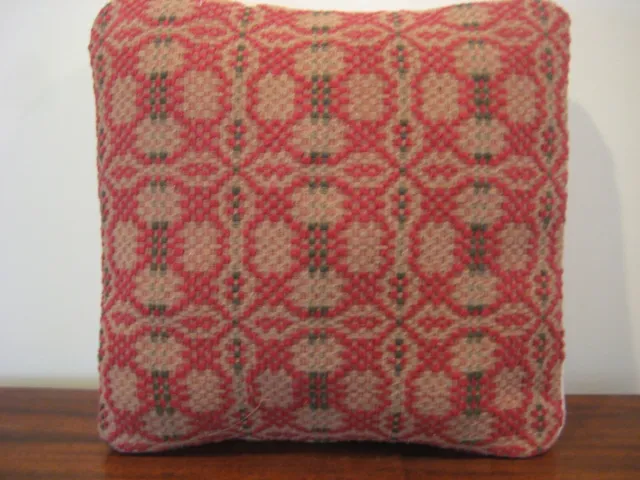 Pillow Sham Cover15 - Woven Coverlet - Decorative Throw Pillow - Accent Pillow