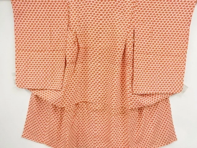 38746# Japanese Kimono / Antique Kimono For Girls / Nejiri Flower