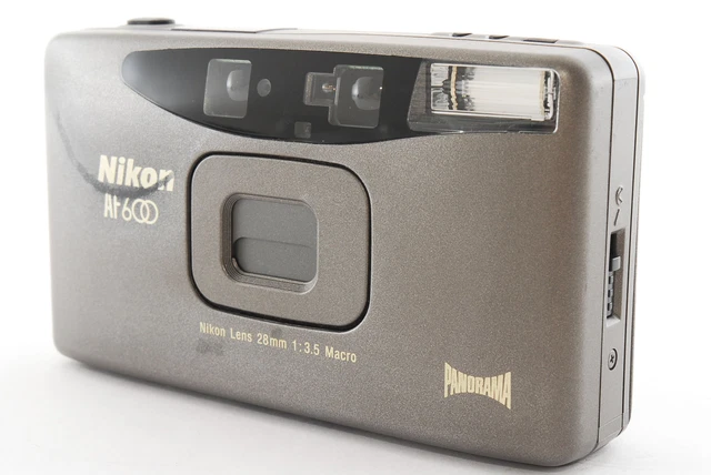 Nikon AF600 Panorama 35mm Point & Shoot Film Camera From JAPAN [Near MINT] #p099
