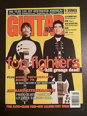 Guitar World Magazine August 1997 Foo Fighters Dave Grohl