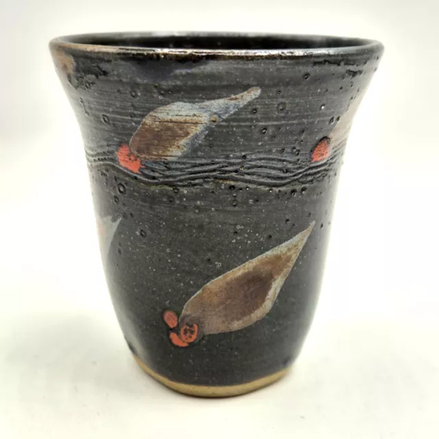 Cherry Tewfik Studio Pottery Beaker Cup Handcrafted Ceramics