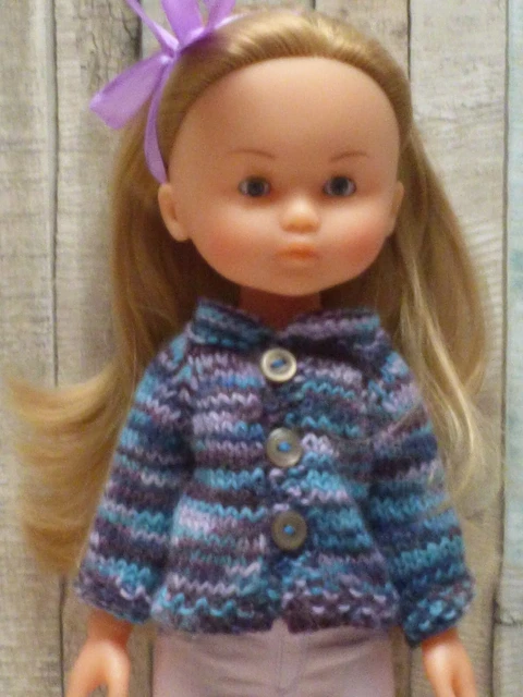 Gilet Pour Poupée 32/33 Cm - Fait Main - Convient Aux Chéries, Paola Reina, Little Darling - Neuf